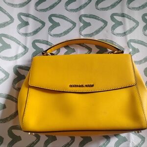 Michael Kors Bright Yellow Top-Handle Satchel